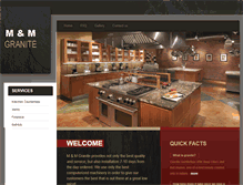 Tablet Screenshot of mmgranite.ca